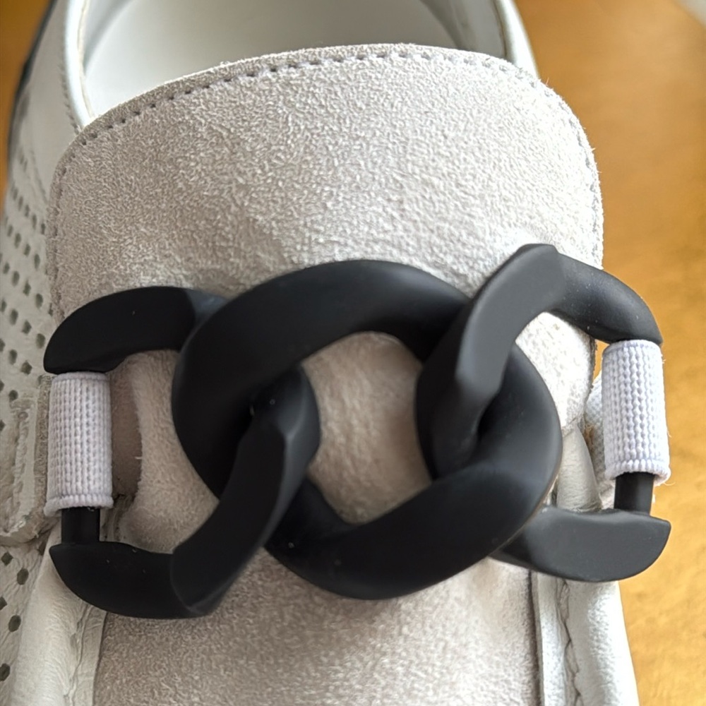 Softwaves Cassie Platform Loafers in White Ice - Picture 8 of 16